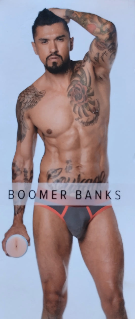 Masturbador manual anal.Boomer Banks