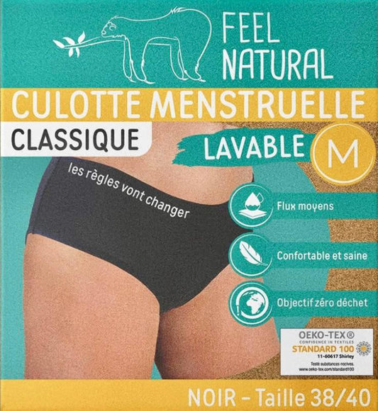 Braga menstrual, Talla-M