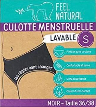 Braga menstrual, Talla-S