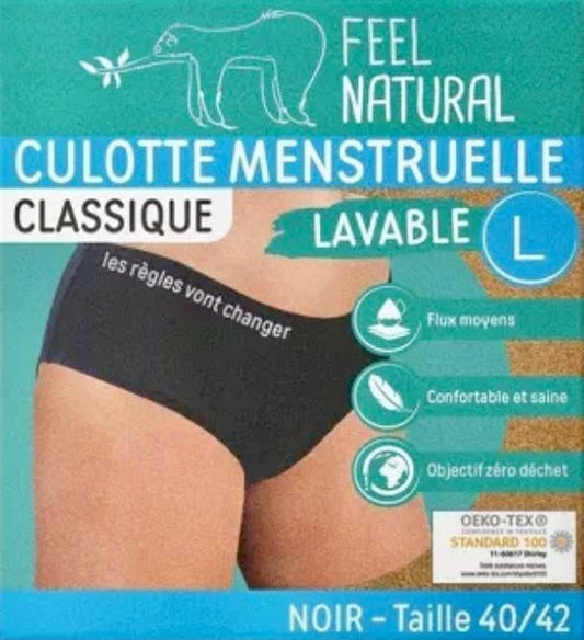 Braga menstrual, Talla-L