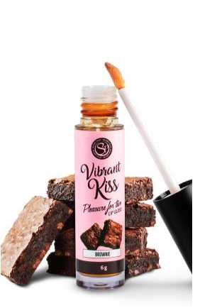 SECRET PLAY LIP GLOSS VIBRANT KISS SABOR BROWNIE