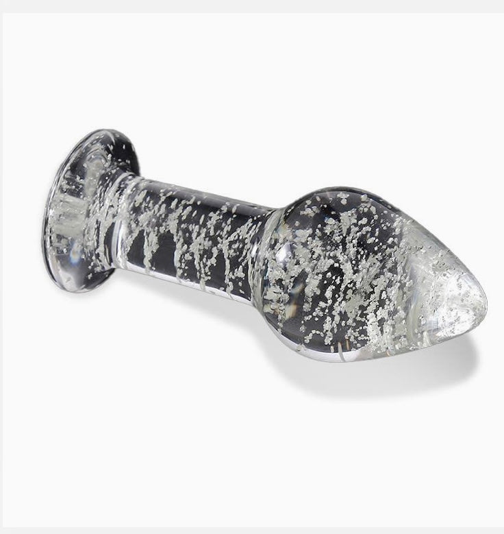 ANAL DE CRISTAL QUE BRILLA EN LA OSCURIDAD