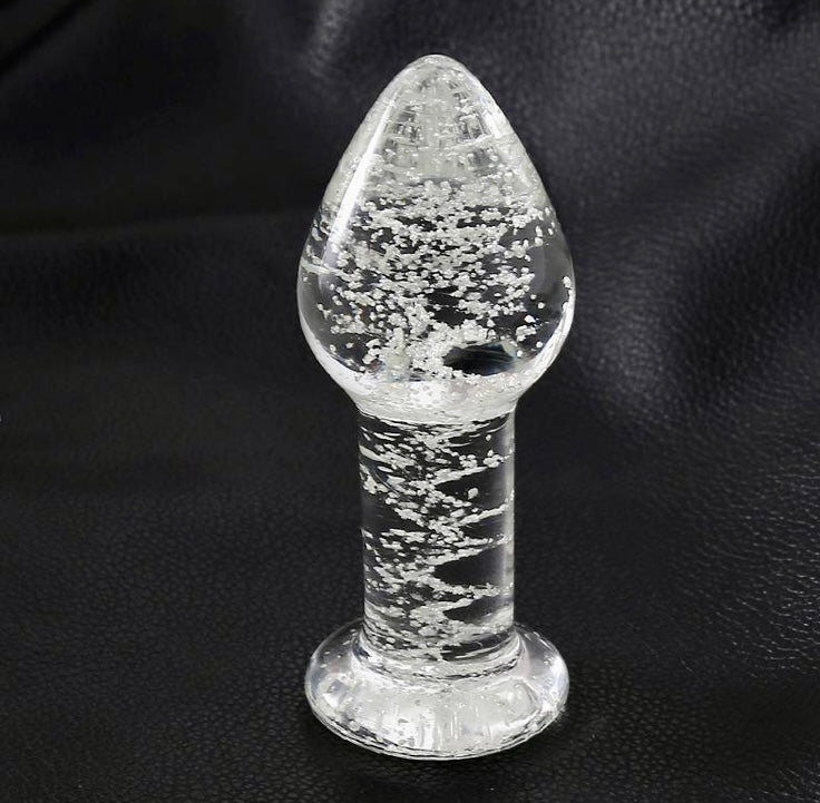 ANAL DE CRISTAL QUE BRILLA EN LA OSCURIDAD