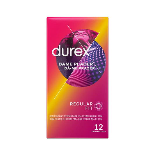 Preservativos durex dame placer 12 unidades