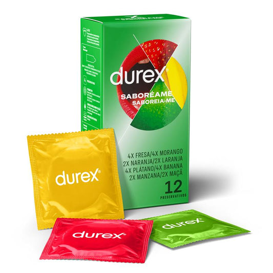 DUREX PRESERVATIVOS SABORÉAME 12 UD