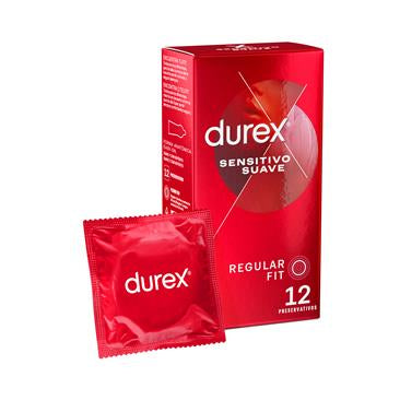 DUREX PRESERVATIVOS SENSITIVO SUAVE 12UD