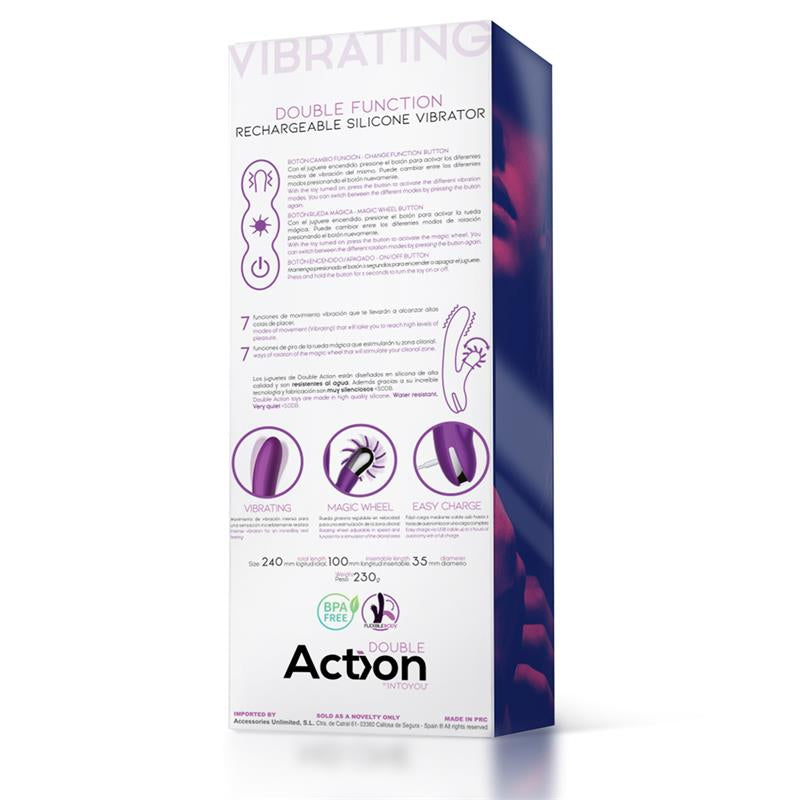 VIBRADOR CON RUEDA ESTIMULADORA