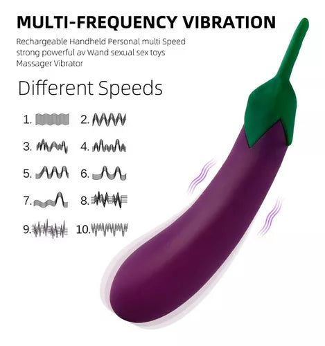 Vibrador Berenjena