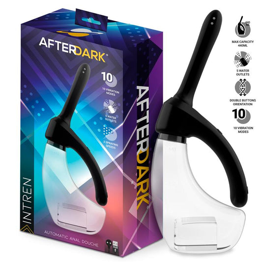 PERA ANAL AUTOMÁTICA CON VIBRACIÓN Y 5 SALIDAS DE AGUA 440 ML
