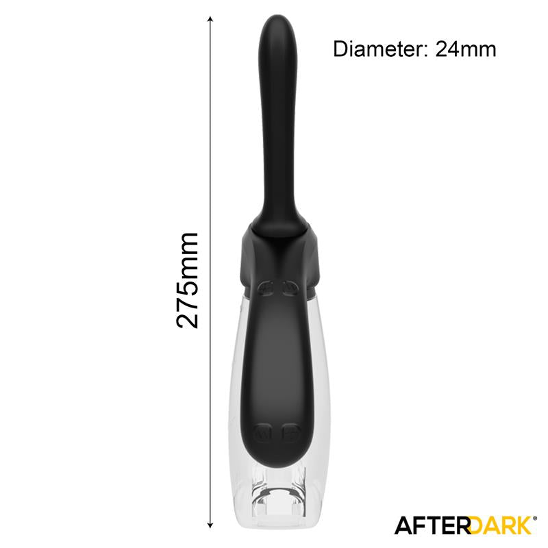 PERA ANAL AUTOMÁTICA CON VIBRACIÓN Y 5 SALIDAS DE AGUA 440 ML