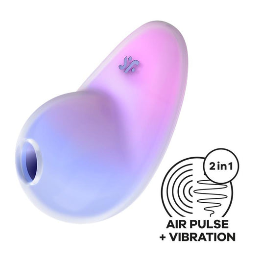 SATISFYER PIXIE DUST SUCCIONADOR DE CLÍTORIS CON VIBRACIÓN VIOLETA/ROSA