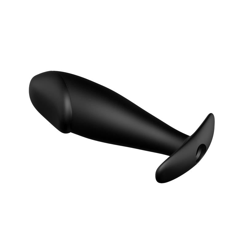 PLUG ANAL NEGRO CON MANDO
