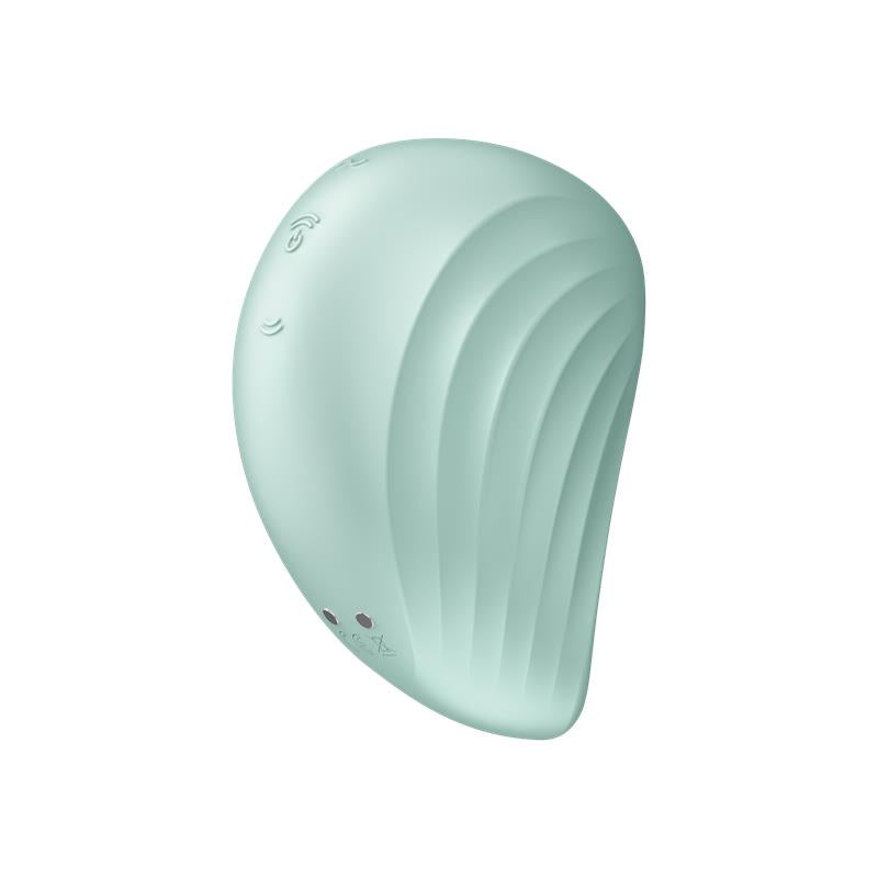SATISFYER SUCCIONADOR DE CLÍTORIS PEARL DRIVER MINT