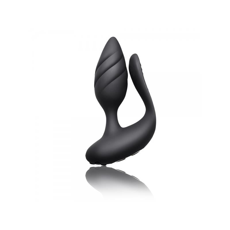 ESTIMULADOR PARA PAREJAS COCKTAIL CONTROL REMOTO NEGRO