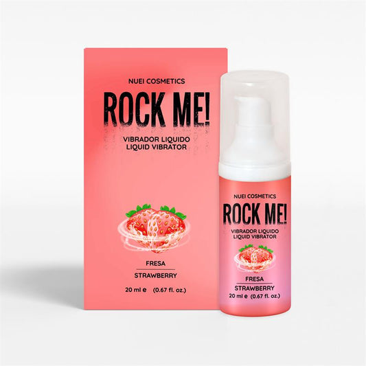 LUBRICANTE VIBRADOR LÍQUIDO FRESA 20 ML