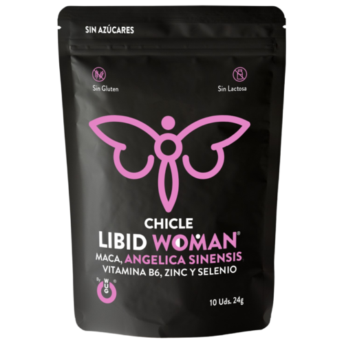 CHICLES AUMENTO LIBIDO MUJER 10 UNIDADES