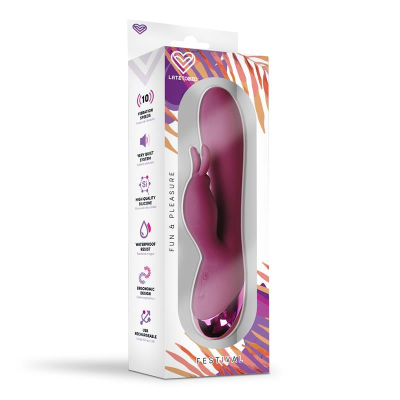 VIBRADOR USB ROJO