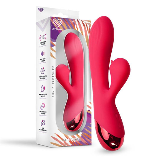 VIBRADOR USB ROJO
