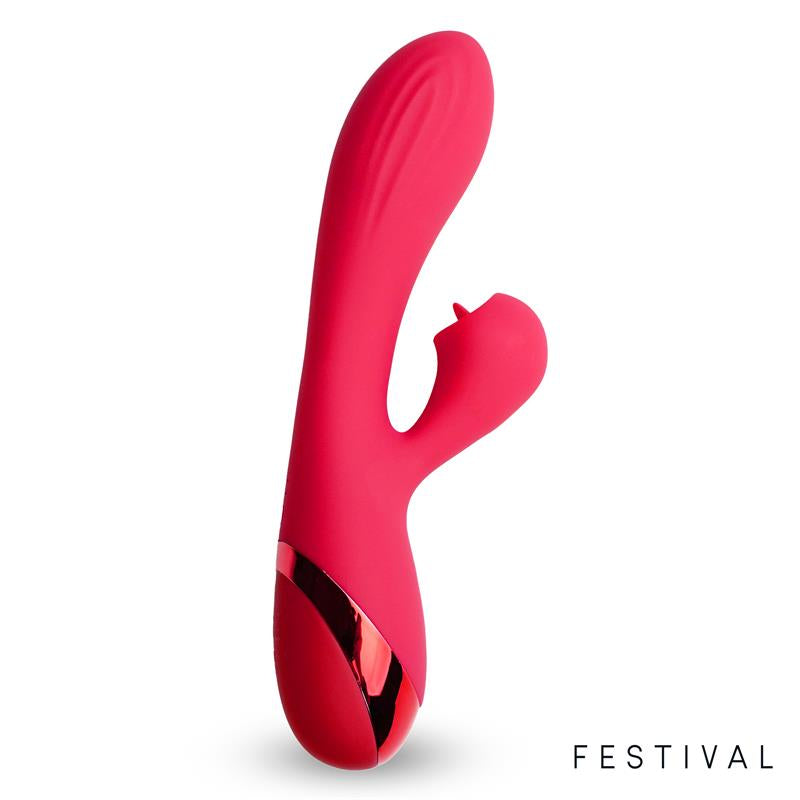 VIBRADOR USB ROJO