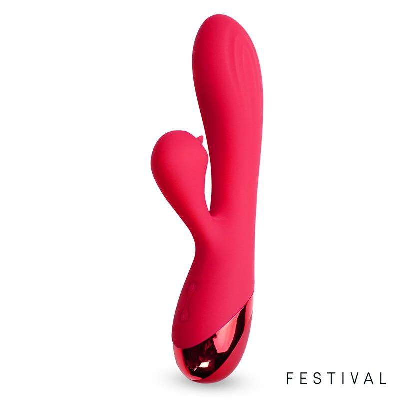 VIBRADOR USB ROJO