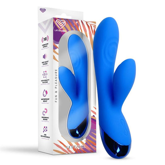 VIBRADOR USB AZUL