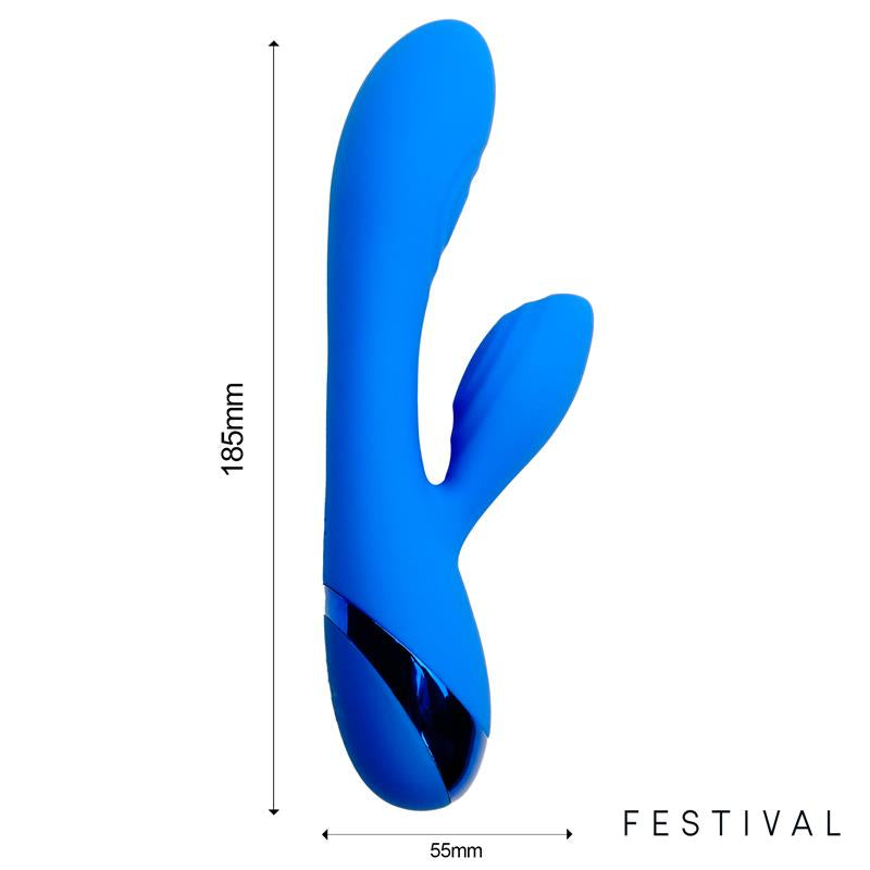 VIBRADOR USB AZUL