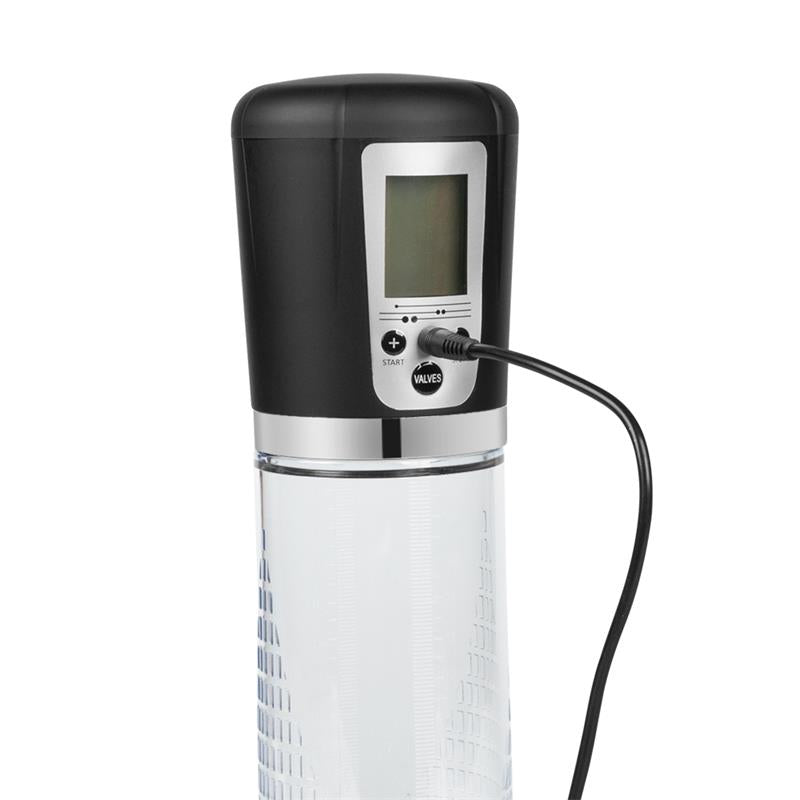BOMBA AUTOMÁTICA PARA EL PENE CON PANTALLA LCD PSX08 USB