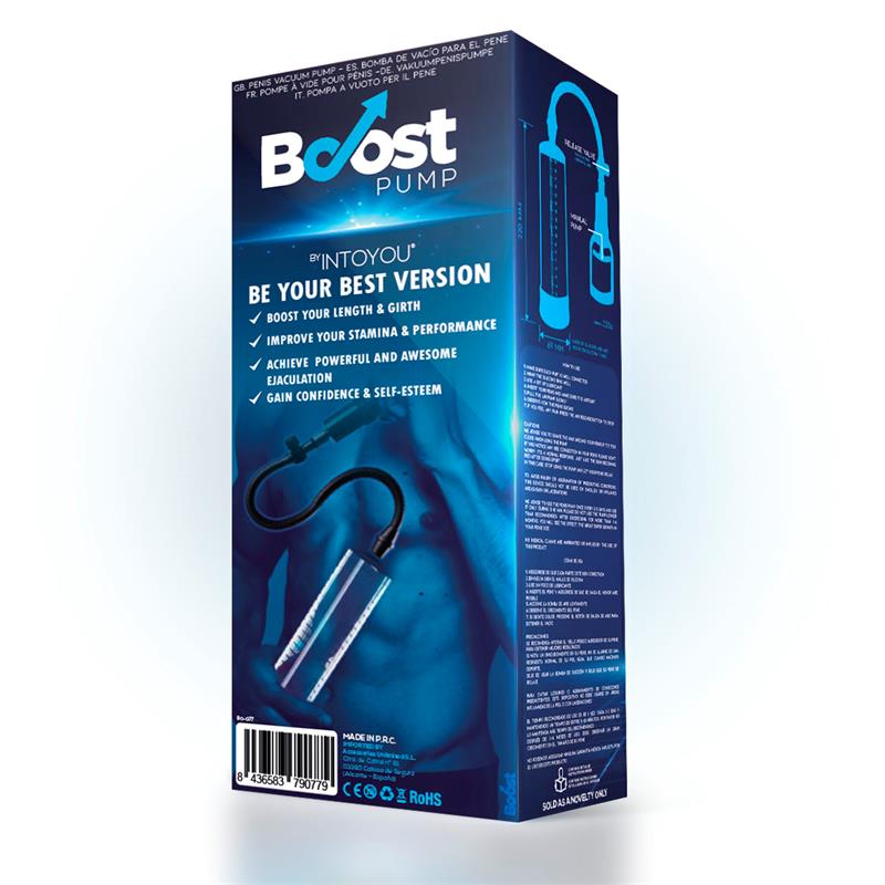 BOMBA MANUAL PARA EL PENE PSX02 TRANSPARENTE