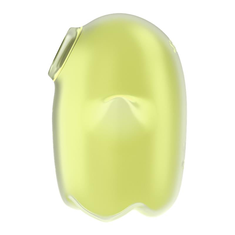 SATISFYER GLOWING GHOST SUCCIONADOR BRILLA EN LA OSCURIDAD AMARILLO