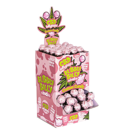 Chupa chups Bubbly Billy Buds CBD Cotton Candy