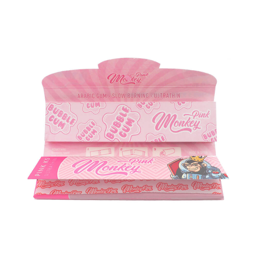 Papel Monkey Pink Smell Pack KS + Filtros