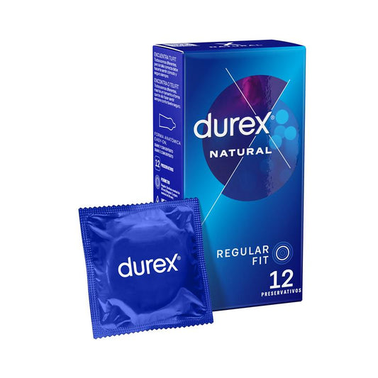 DUREX PRESERVATIVOS NATURAL 12 UD