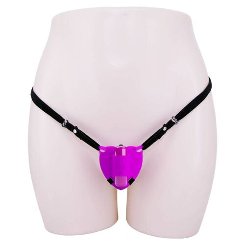 MASAJEADOR DE CLITORIS HEARTBEAT 10 MODOS DE VIBRACION MORADO