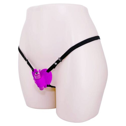 MASAJEADOR DE CLITORIS HEARTBEAT 10 MODOS DE VIBRACION MORADO