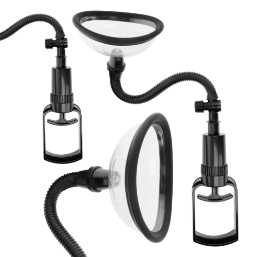 BOMBA MANUAL VAGINAL CON DOS COPAS INTERCAMBIABLES