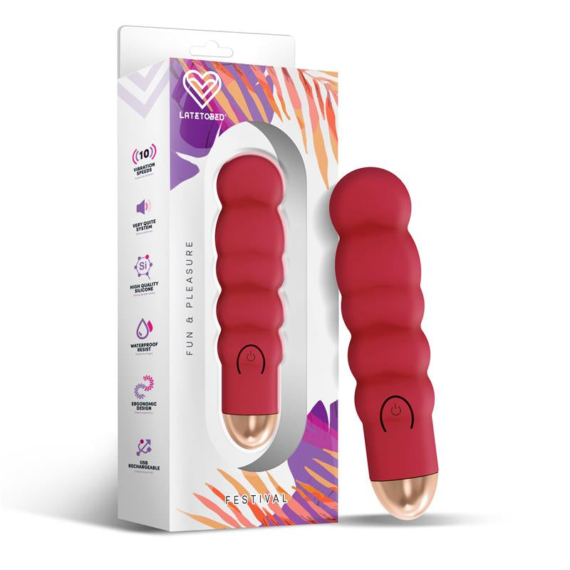 ESTIMULADOR 10 VELOCIDADES RUST RED