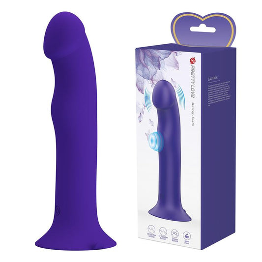 DILDO CON VIBRACIÓN Y PULSACIÓN