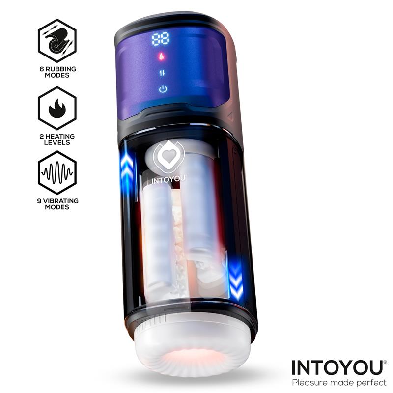 INTOYOU NEXTOR MASTURBADOR AUTOMÁTICO AVANZADO, FUNCIÓN FRICCIÓN Y CALOR