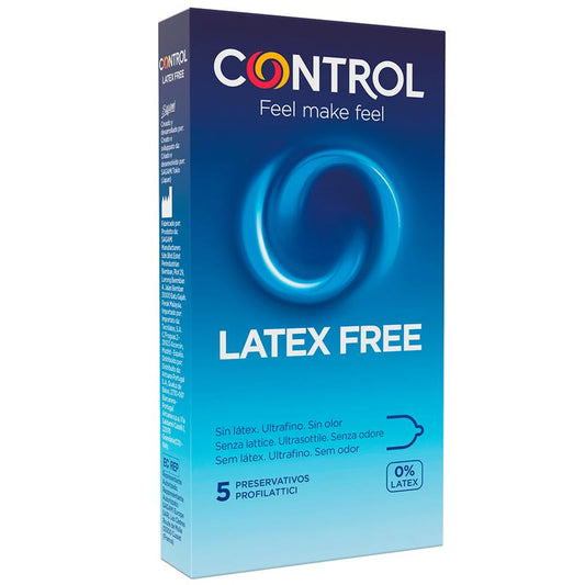 CONTROL LATEX FREE - SIN LÁTEX 5 UDS