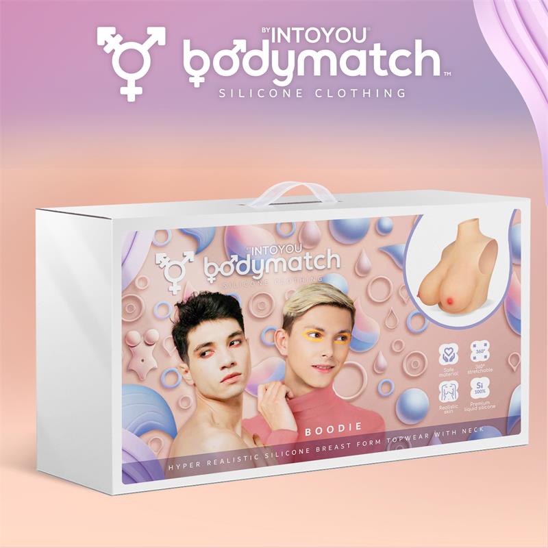 BODYMATCH BOODIE PECHOS DE SILICONA COPA G SILICONA LÍQUIDA