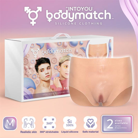 BODYMATCH BENNIE BRAGUITA VAGINA Y ANO REALISTA SILICONA LÍQUIDA TALLA M