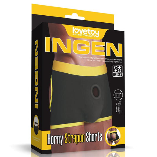 CALZONCILLO/BOXER SHORTS HORNY STRAPON TALLA