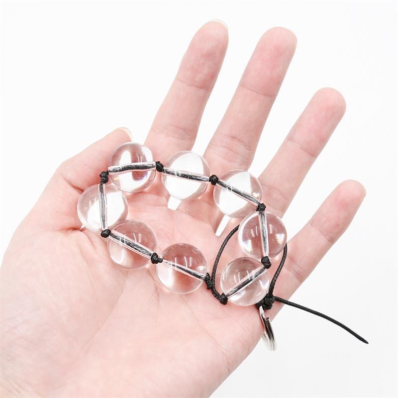BDSM LINE CADENA ANAL CON BOLAS CHINAS DE CRISTAL