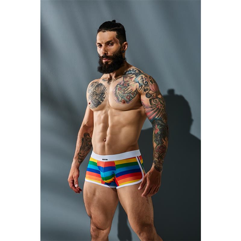 BOXER ATHLETIC TRUNK ARCOIRI RAINBOW
