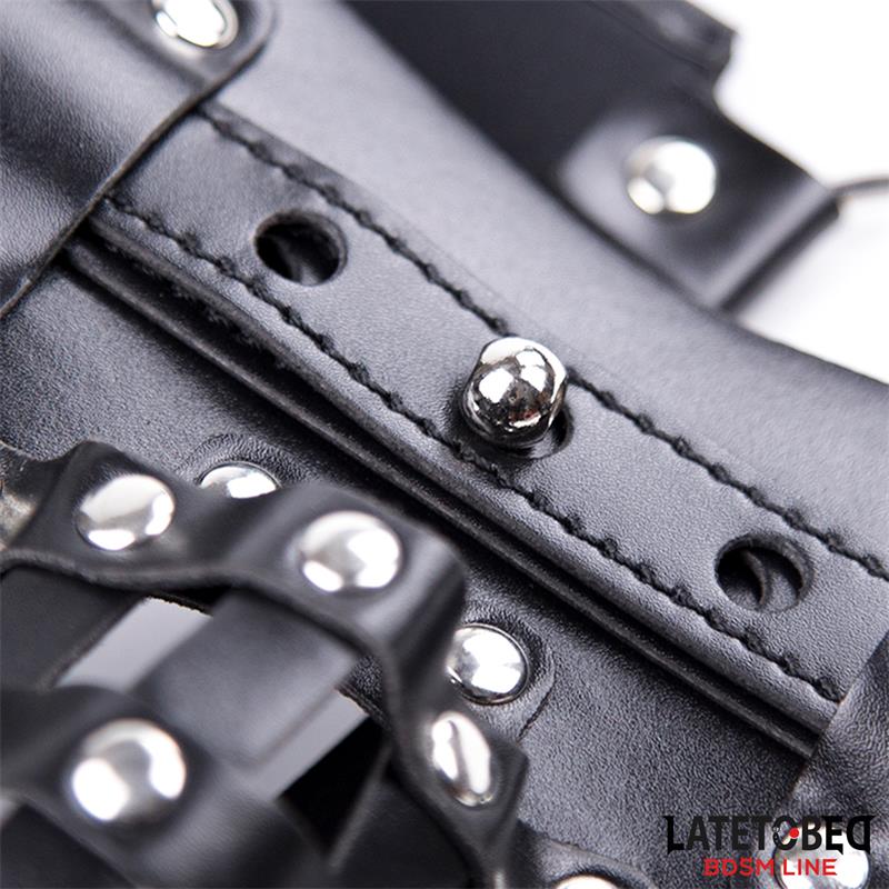 BDSM LINE Cinturón de Castidad Masculino con Candado Ajustable
