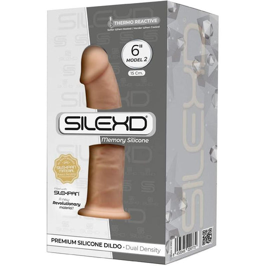 CONSOLADOR SILEXD DUAL DENSITY SILICONE MOD. 2 - 6"
