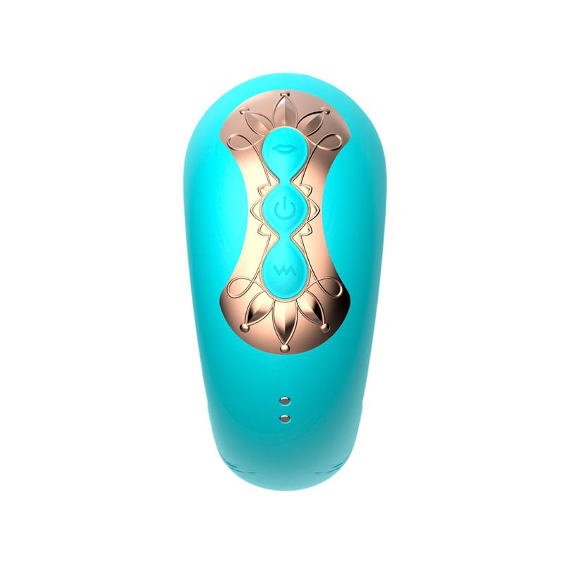 VIBRADOR CON PULSACIÓN Y LENGUA ESTIMULADORA DE CLÍTORIS 3 MOTORES USB