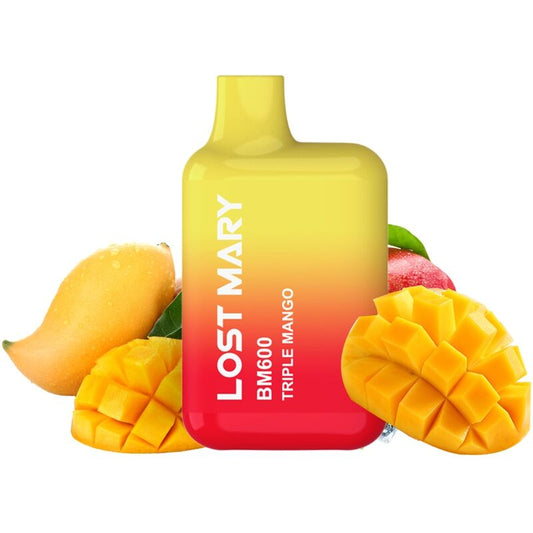 VAPER NICOTINA 2% DESECHABLE SABOR TRIPLE MANGO