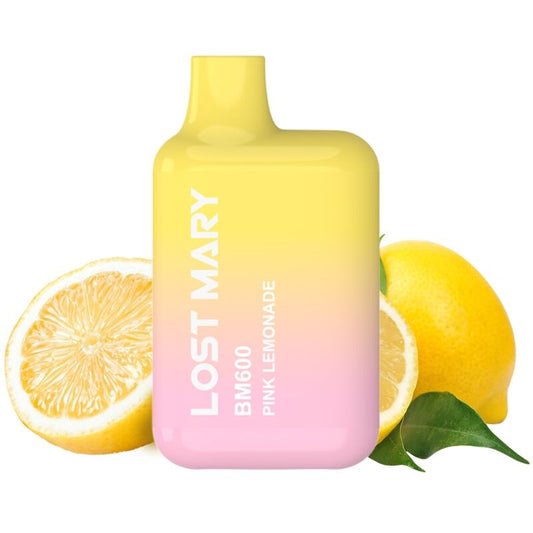 VAPER NICOTINA 2% DESECHABLE SABOR LIMONADA ROSA