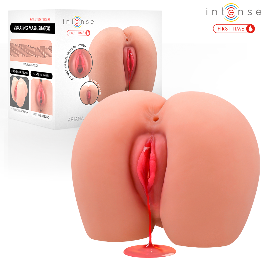 ARIANA VAGINA VIBRATOR VIRGIN WITH HYMEN AND BLEEDING
